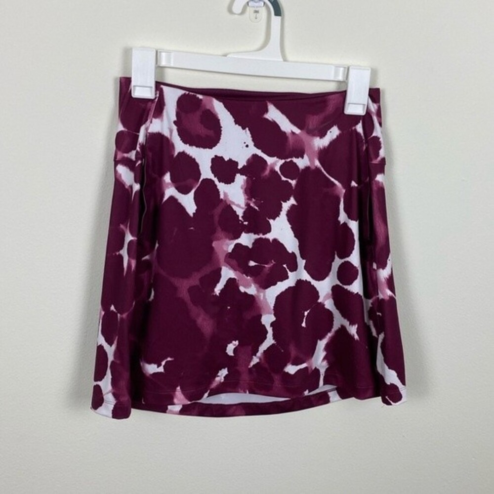 Nike Purple Tie Dye Dry Fit Active Skort Size Extra Small